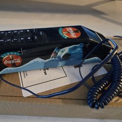 Vintage Coca-Cola Polar Bear Phone
