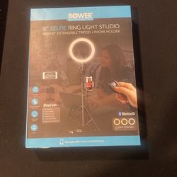 Bower 8 Inch Selfie Ring Light