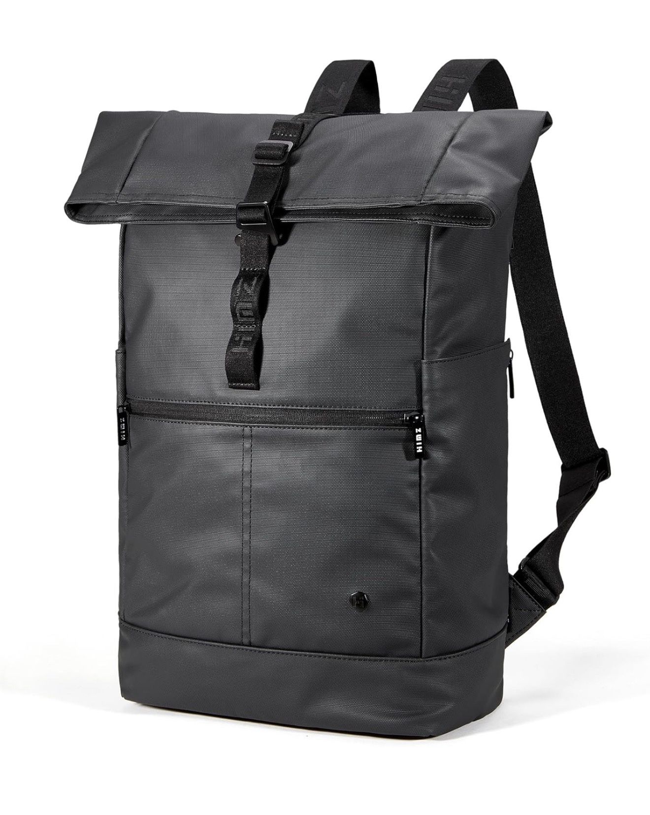 Rolltop Backpack Water Resistant, 15 inch Laptop Backpacks Heavy Duty Commuter Mens Backpack Father’s Day Gift (Green)