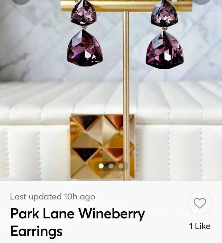 Wineberry Earrings 