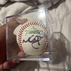 Patrick Sandoval Signed Ball And Micheal Lorenzian Signed Ball
