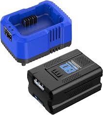 80V 3.0Ah Lithium-ion Battery Replacement for Kobalt 80V Battery,with Rapid Charger Station,