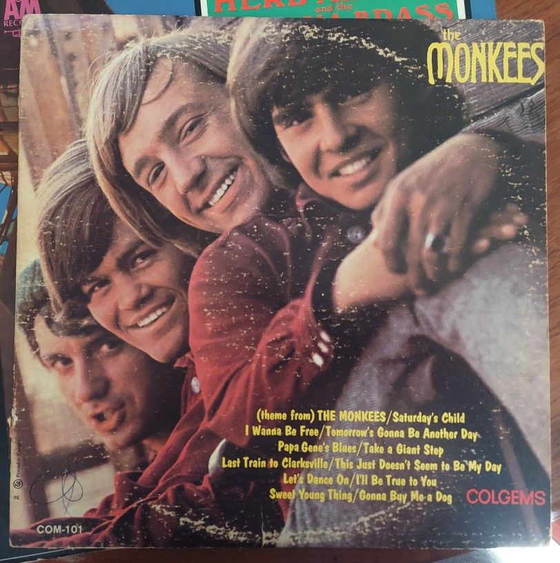 The Monkees LP Vintage Record 