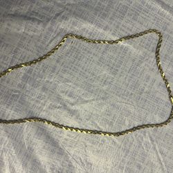 10k Gold Rope Chain 