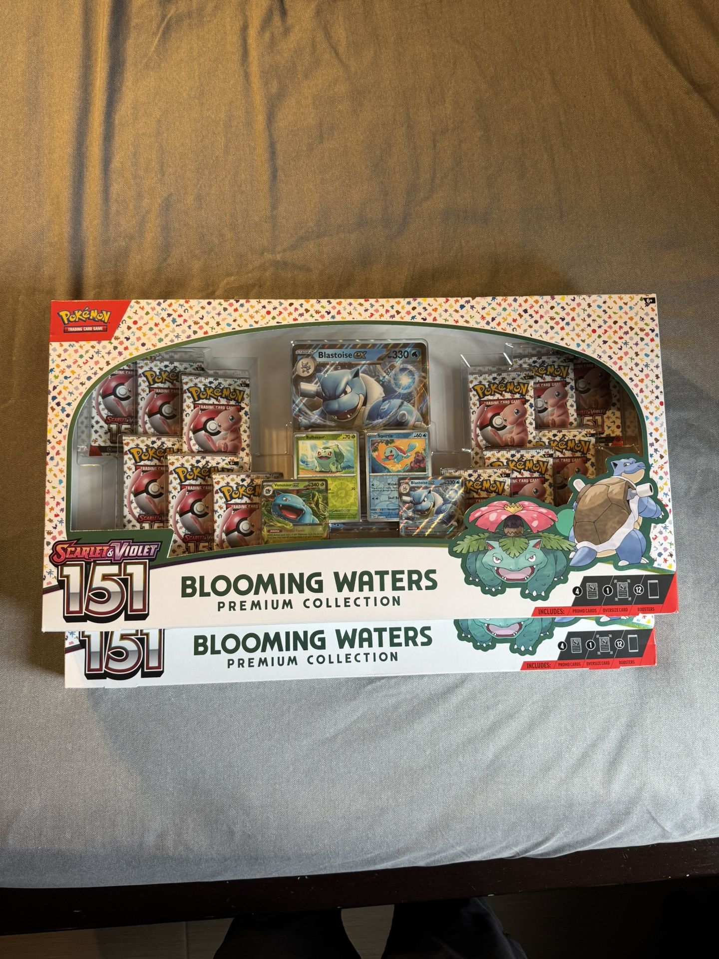 Pokemon TCG 151 Blooming Waters Premium Collection (I have one set left)