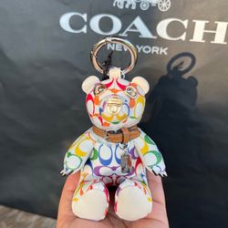 Coach Bear charm Bag