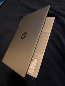 HP Laptop Silver Aluminum Body