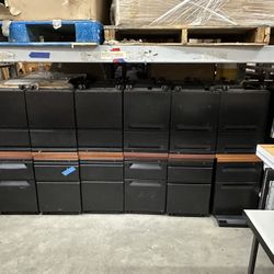 Herman Miller Lateral & Vertical Pedestal Filing Cabinets Office Furniture End Tables Credenzas 