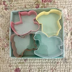 Set of Baby Shower Themed Cookie Cutters