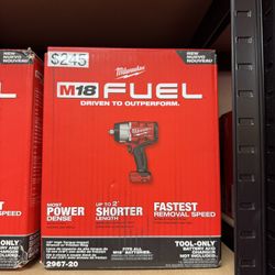 Milwaukee M18 Fuel 1/2” High Torque Impact Wrench Tool Only 