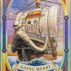 Displate One Piece Going Merry