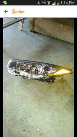 2014-16 Toyota highlander left side headlight