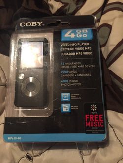 Coby MP3 player