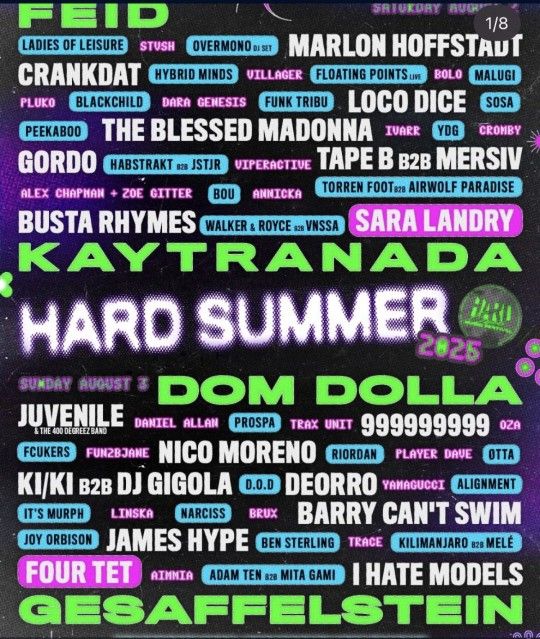 2 Day GA Hard Summer Wristband
