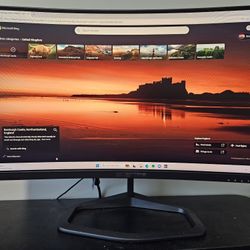 Sceptre 240hz 24.5inch Curved Monitor