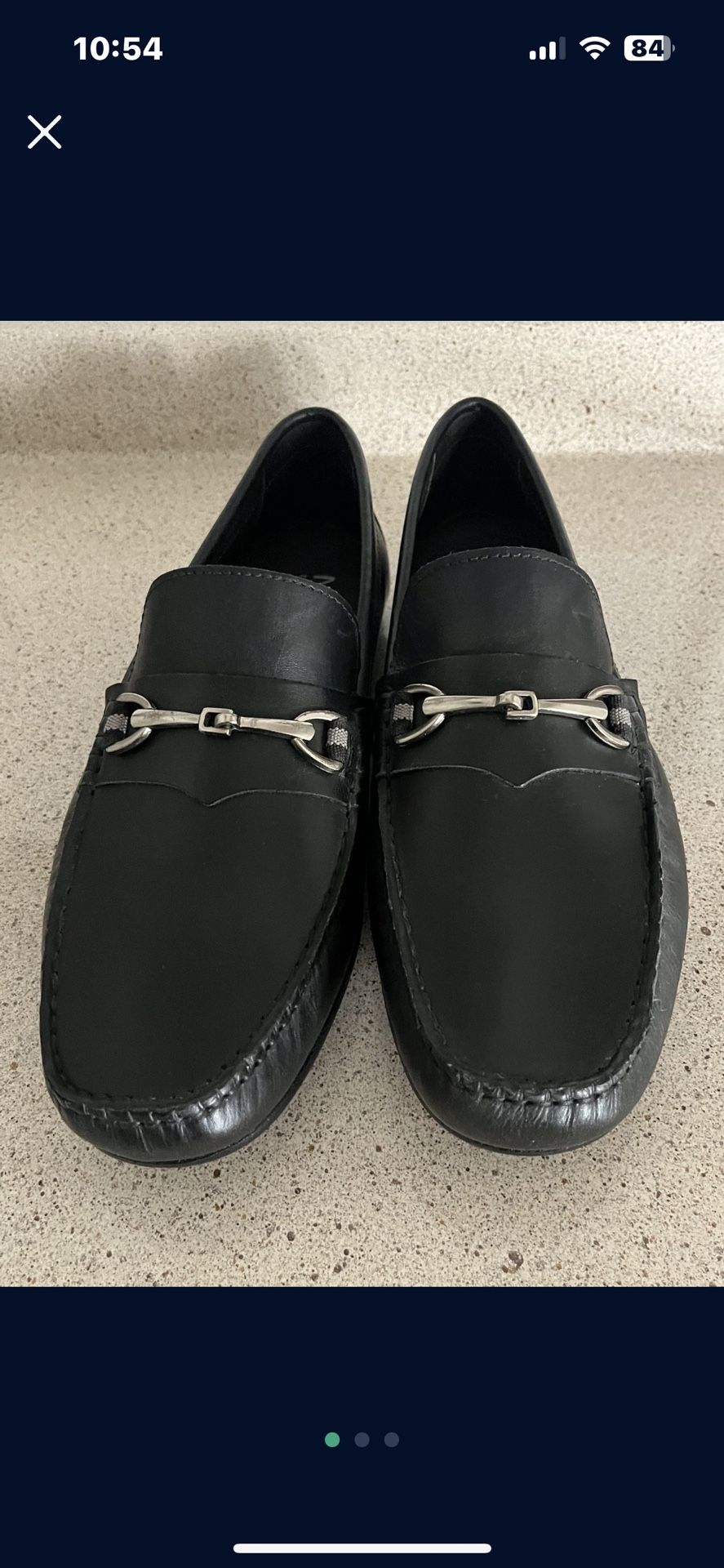 leather man shoes size 8 no box $80 