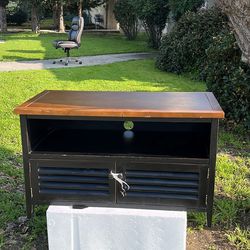TV STAND AND OFFICE CHAIR $45 EACH OR $70 BOTH