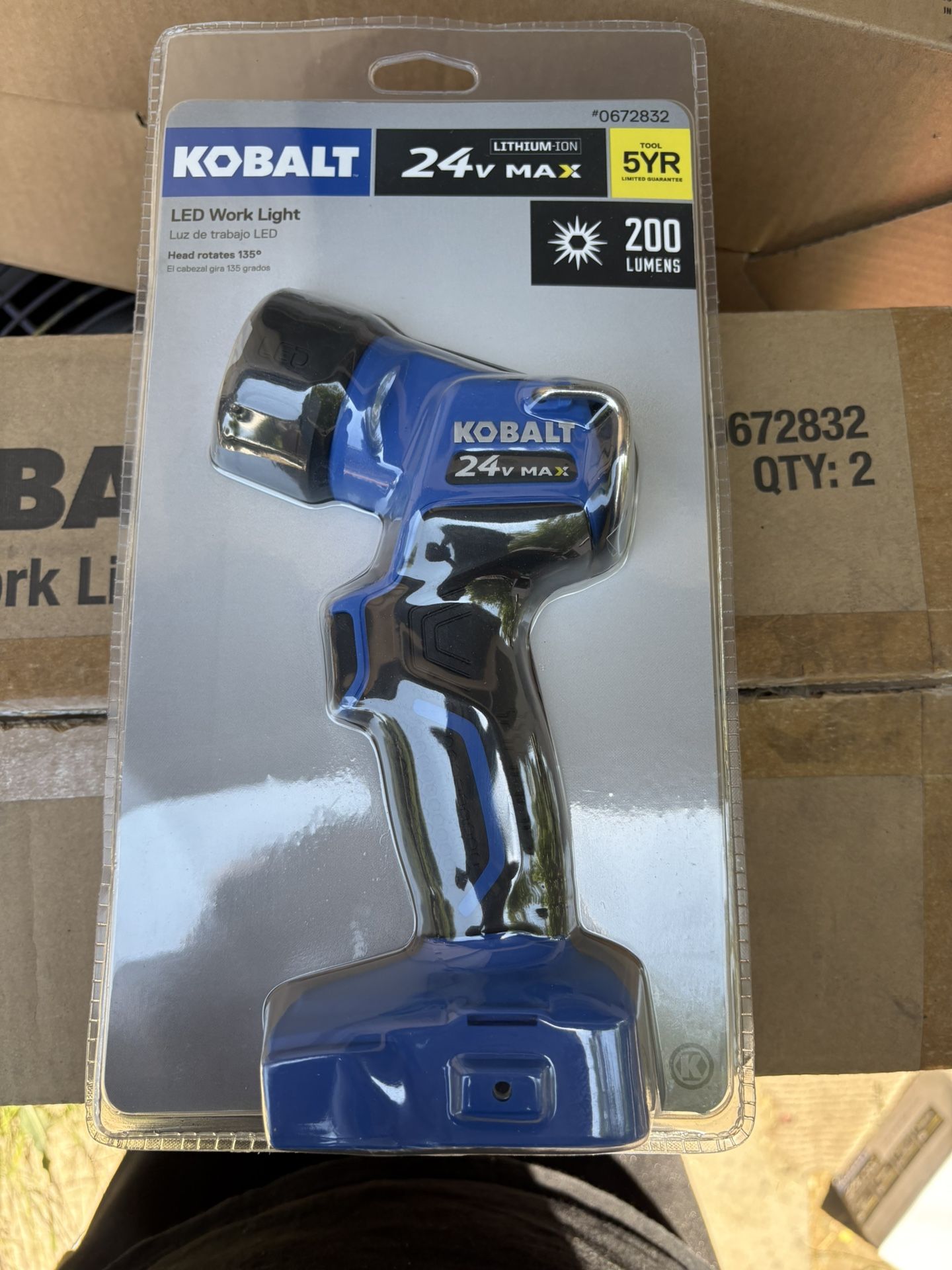 Kobalt Adjustable LED Flashlight