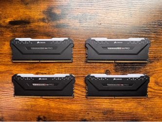 Corsair VENGEANCE RGB PRO 64GB (4x16) DDR4 3600MHz RAM