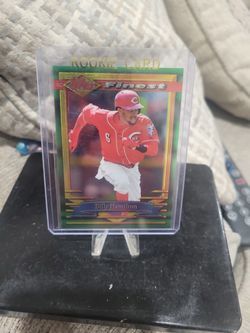Billy Hamilton Topps Finest Rookie Baseball Card 