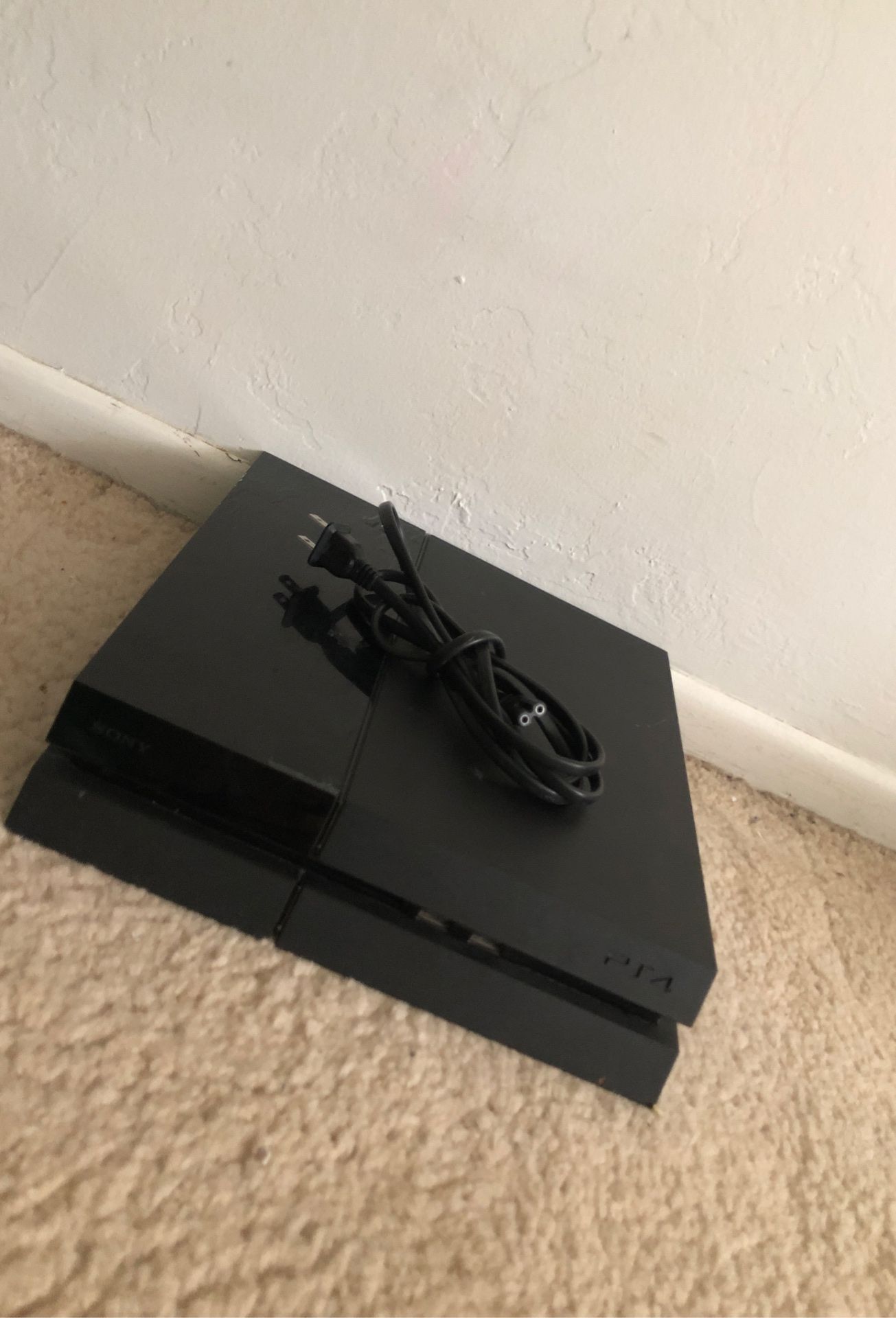PS4 PlayStation with power cord