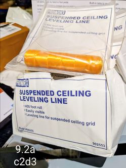 Case of suspended ceiling line