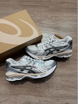Asics Gel-Kayano 14 White Graphite Grey