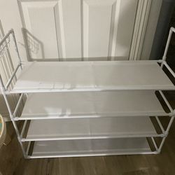 4 Tier Selfs Rank Shoes Towels Etch Fabric And Plastic 