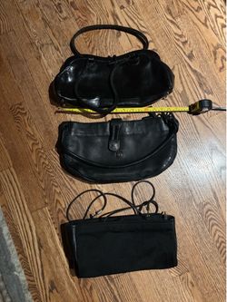 Vintage leather purses