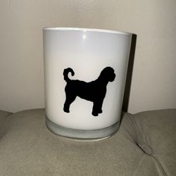 Sand + Paws Coconut & Palm 11.5 oz scented candle