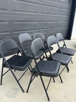 Folding chairs