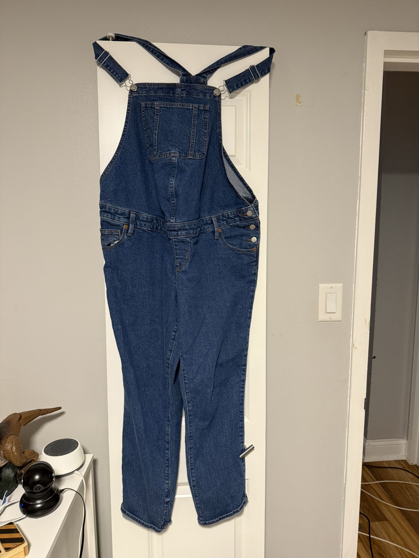 Maternity Denim Jumpsuit, Old Navy