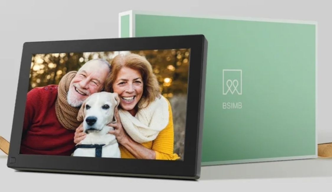 BSIMB 10.1-Inch HD Display WiFi Digital Picture Frame