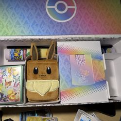Prismatic Evolution Super Premium Box Accessories 