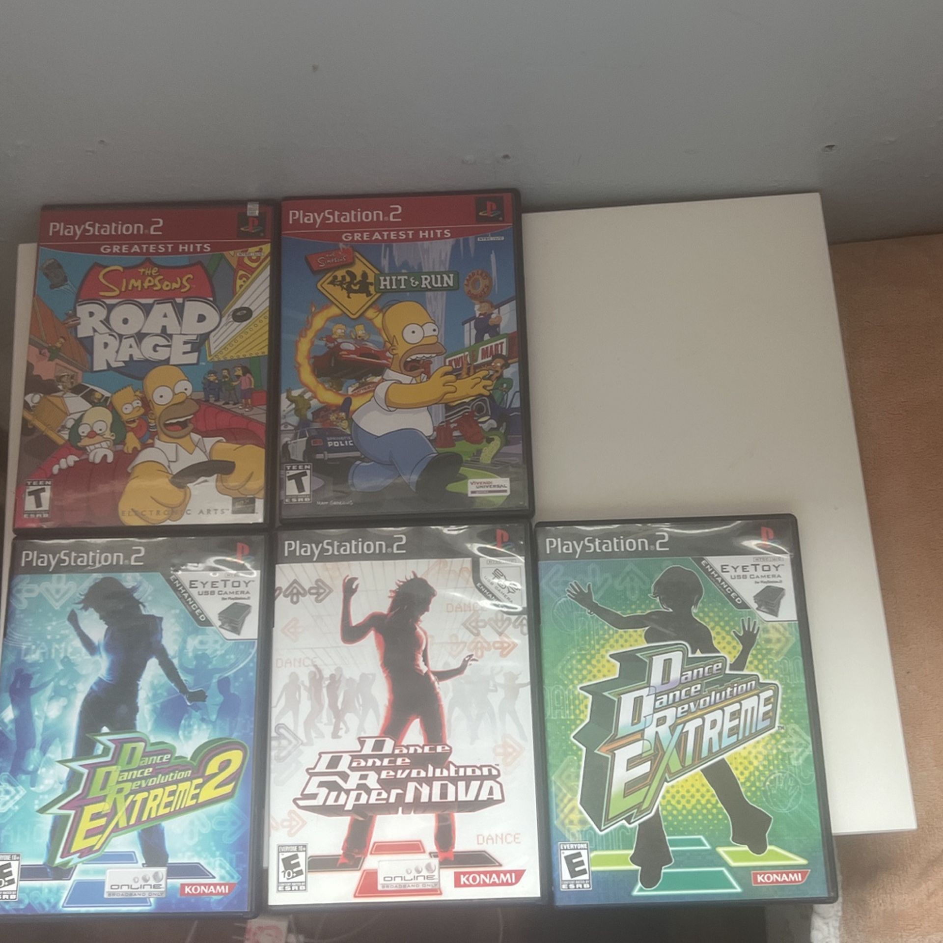 5 Game Of Ps2