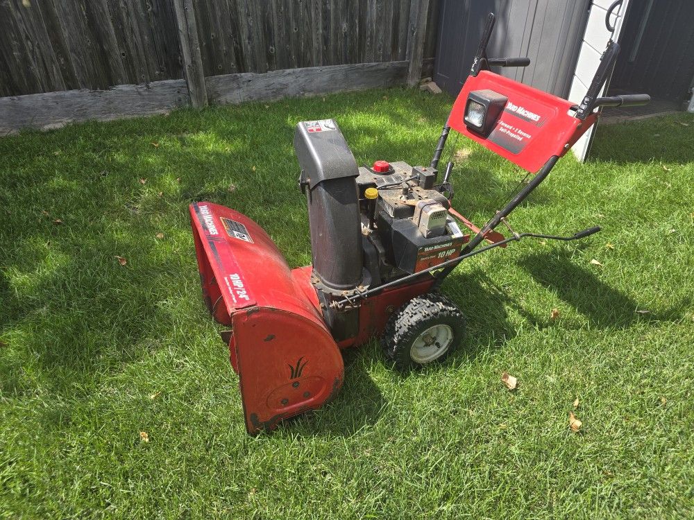 Yard Machine Stage Snowblower