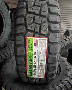 245/65/17 Llantas Delinte XT