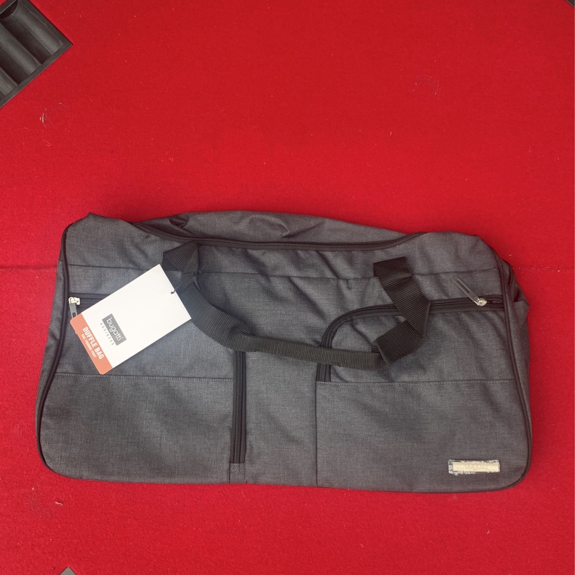 Bugatti Charcoal Brand New Duffle Bag W Strap Several Available