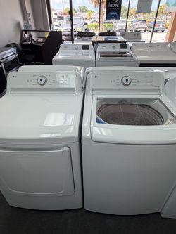 LG washer and dryer glass top