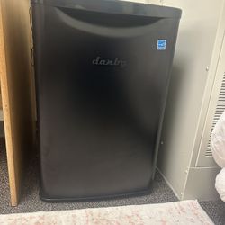 Danby Black Matt Mini Fridge  