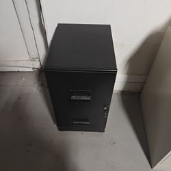 2 Drawer File Cabinet With Key 