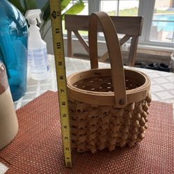 Vintage Porcupine Basket 