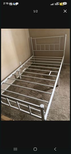 Twin size bed frame