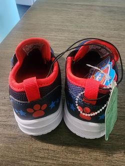 Blue and red Paw Patrol