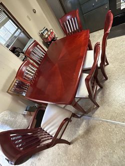 6 chair dinning table