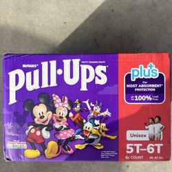 Pull Ups Size 5-6T
