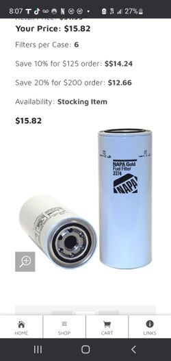 Fuel Filters Truck Parts