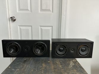 Two Center Speakers 