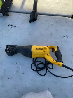 Dewalt Recipicating Saw Corded