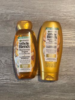 Garnier Whole Blends Moroccan Argan & Camellia Oil Shampoo And Conditioner Set